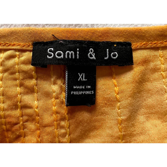 Sami & Jo Beaded, Tie Dyed, Henley Shirt- XL - Picture 4 of 13